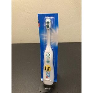 Crest Spinbrush Vtg in Package WORKS Replaceable Battery / Built in Brush Head